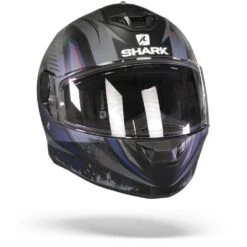 Shark D-Skwal 2 Atraxx Mat Zwart Antraciet Blauw KAB Integraalhelm -Optimaal Motoruitrusting Winkel shark d skwal 2 atraxx mat black anthracite blue kab.35
