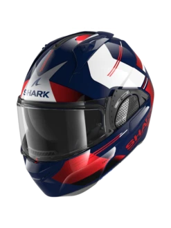 Shark Evo GT Tekline Burgundy BUR Systeemhelm -Optimaal Motoruitrusting Winkel shark evo gt tekline burgundy bur 1