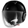 Shark Nano Blank BLK Zwart Jethelm 2 Shark Nano Blank BLK Zwart Jethelm -Optimaal Motoruitrusting Winkel shark nano blank blk black