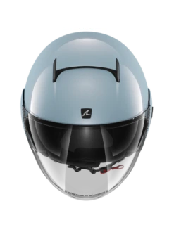 Shark Shark Nano Blank Pearl Blauw B07 Jethelm -Optimaal Motoruitrusting Winkel shark shark nano blank pearl blue b07 3