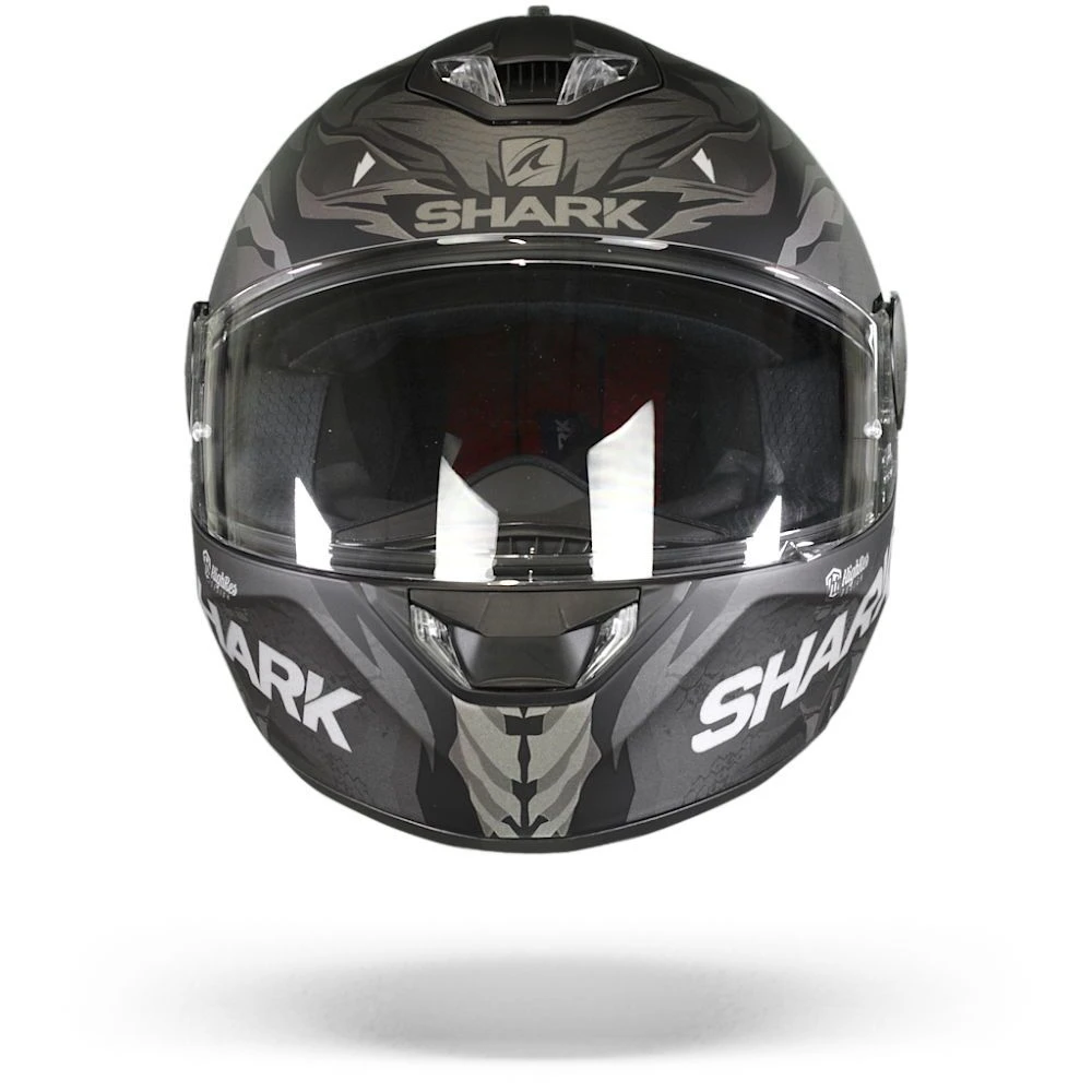 Shark Skwal 2 Iker Lecuona Mat Zwart Antraciet Zilver KAS Integraalhelm 5 Shark Skwal 2 Iker Lecuona Mat Zwart Antraciet Zilver KAS Integraalhelm - Afbeelding 3
