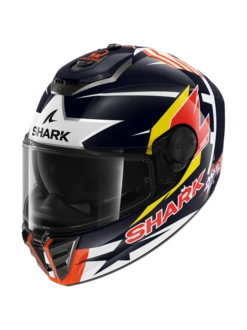 Shark Spartan RS Replica Zarco Austin Blauw Rood Wit BRW Integraalhelm -Optimaal Motoruitrusting Winkel shark spartan rs replica zarco austin blue red white brw 1