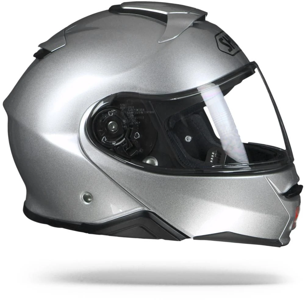 Shoei Neotec II Licht Zilver Systeemhelm 4 Shoei Neotec II Licht Zilver Systeemhelm - Afbeelding 2