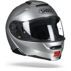 Shoei Neotec II Licht Zilver Systeemhelm 10 Shoei Neotec II Licht Zilver Systeemhelm -Optimaal Motoruitrusting Winkel shoei neotec 2 light silver.33 1