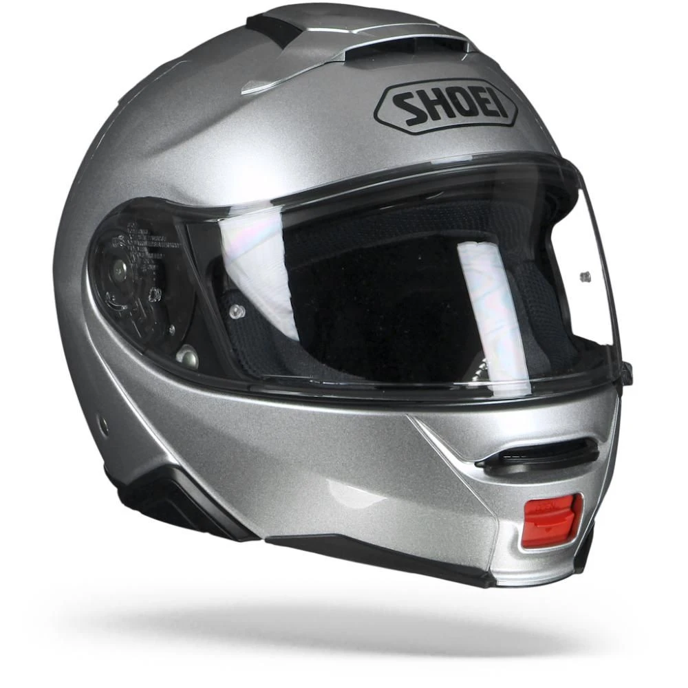 Shoei Neotec II Licht Zilver Systeemhelm 6 Shoei Neotec II Licht Zilver Systeemhelm - Afbeelding 4