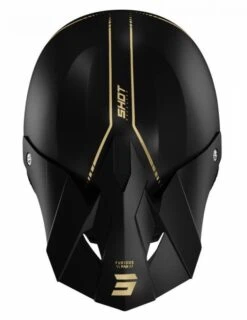 SHOT Furious Raw 3.0 Zwart Goud Mat Crosshelm 5 SHOT Furious Raw 3.0 Zwart Goud Mat Crosshelm -Optimaal Motoruitrusting Winkel shot helmet furious raw 3 0 black gold matt 1