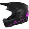 SHOT Furious Raw 3.0 Zwart Roze Mat Crosshelm -Optimaal Motoruitrusting Winkel shot helmet furious raw 3 0 black pink matt