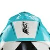 SHOT Peak Furious Chase Black Turquoise Glossy -Optimaal Motoruitrusting Winkel shot peak furious chase black turquoise glossy 2