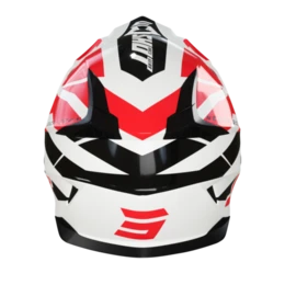 SHOT Pulse Revenge Wit Rood Zwart Glanzend Crosshelm 3 SHOT Pulse Revenge Wit Rood Zwart Glanzend Crosshelm