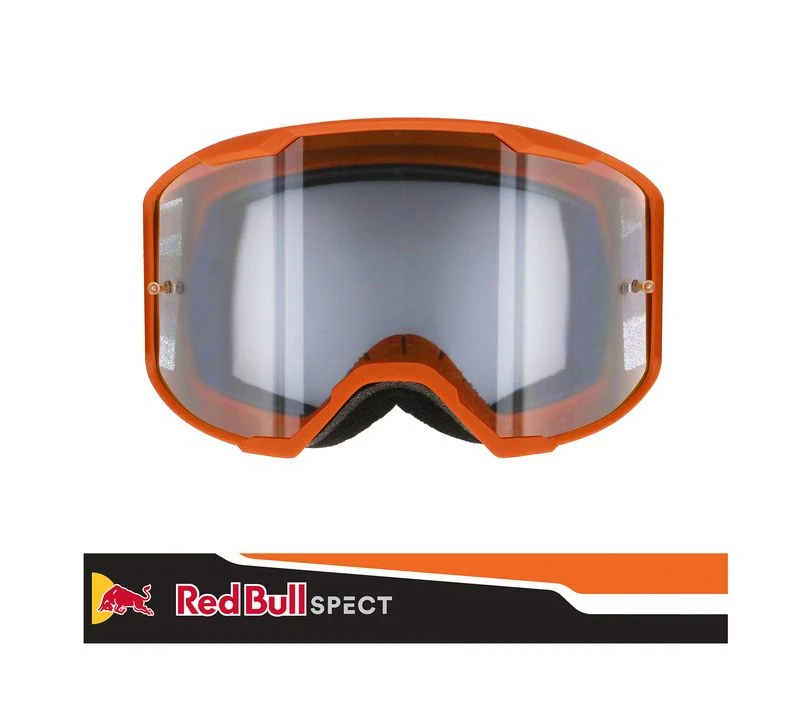 Spect Red Bull Strive Mx Goggles Single Lens Black Orange Clear 3 Spect Red Bull Strive Mx Goggles Single Lens Black Orange Clear