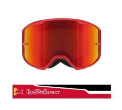 Spect Red Bull Strive Mx Goggles Single Lens Red Black Red -Optimaal Motoruitrusting Winkel spect red bull strive mx goggles single lens red black red 1