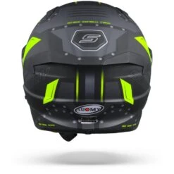 Suomy Speedstar Airplane Mat Grijs Geel Integraalhelm -Optimaal Motoruitrusting Winkel suomyspeedstarairplanemattgreyyellow.19 1