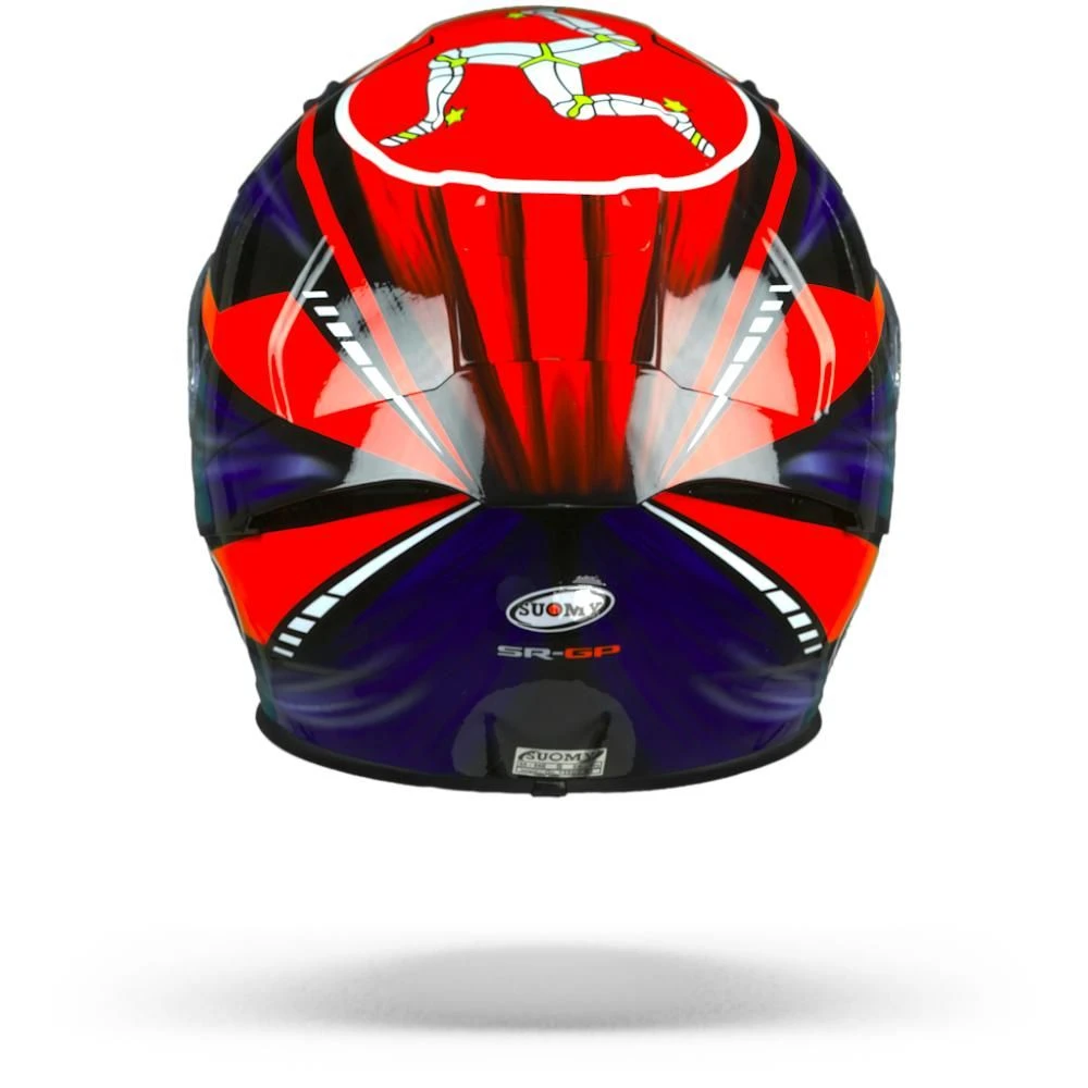 Suomy SR-GP On Board Blauw Rood Integraalhelm 4 Suomy SR-GP On Board Blauw Rood Integraalhelm - Afbeelding 2