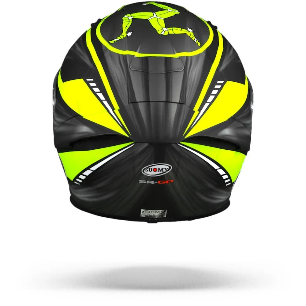 Suomy SR-GP On Board Zwart Geel Integraalhelm 5 Suomy SR-GP On Board Zwart Geel Integraalhelm - Afbeelding 3