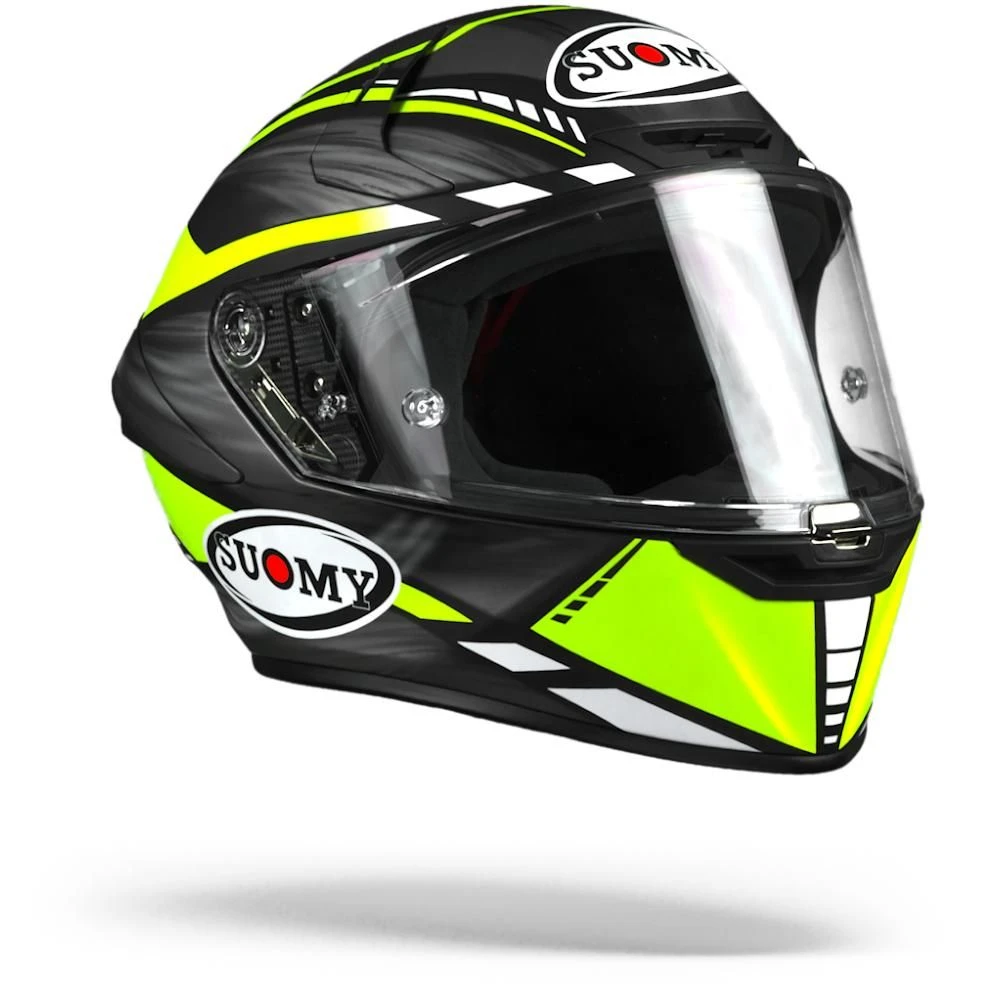 Suomy SR-GP On Board Zwart Geel Integraalhelm 4 Suomy SR-GP On Board Zwart Geel Integraalhelm - Afbeelding 2