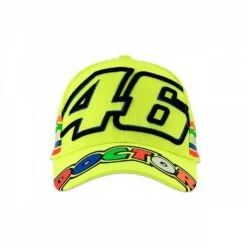 VR46 CLASSIC STRIPES FLUO GEEL -Optimaal Motoruitrusting Winkel vrmca305028 2
