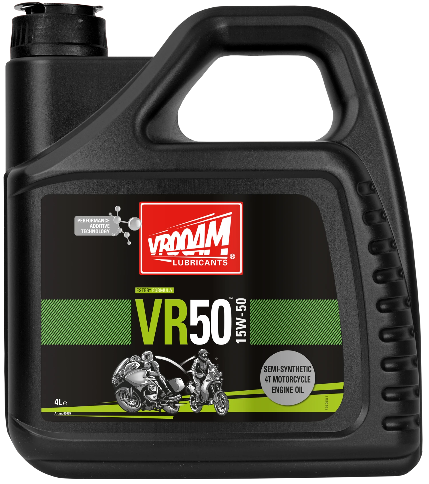 VROOAM VR50 ENGINE OIL 15W-50 4 L 3 VROOAM VR50 ENGINE OIL 15W-50 4 L
