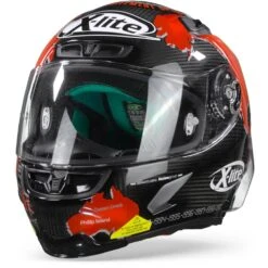 X-Lite X-803 RS Ultra Carbon Checa 026 Integraalhelm 10 X-Lite X-803 RS Ultra Carbon Checa 026 Integraalhelm -Optimaal Motoruitrusting Winkel x litex 803rscheca26 frontpage