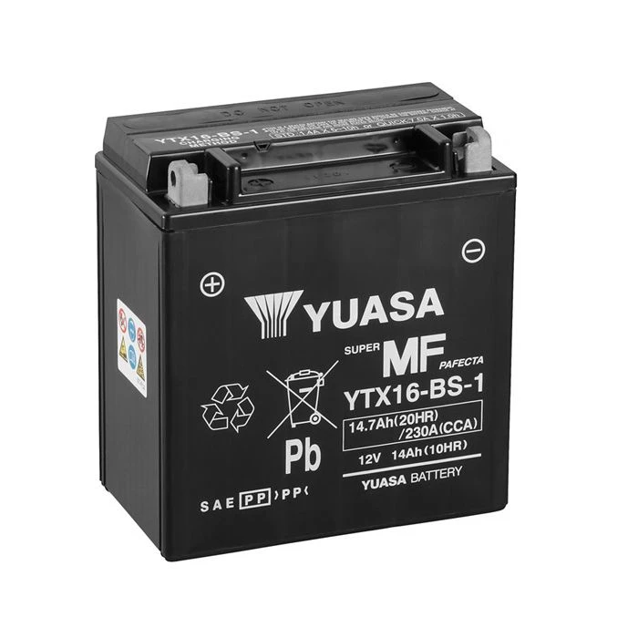 Yuasa YTX16-BS-1 Combi Pack 3 Yuasa YTX16-BS-1 Combi Pack